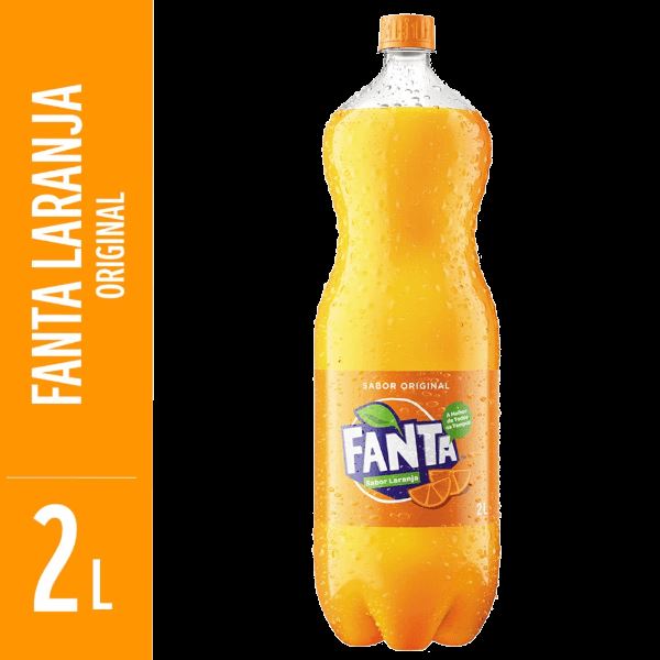 FANTA LARANJA 2 LITROS